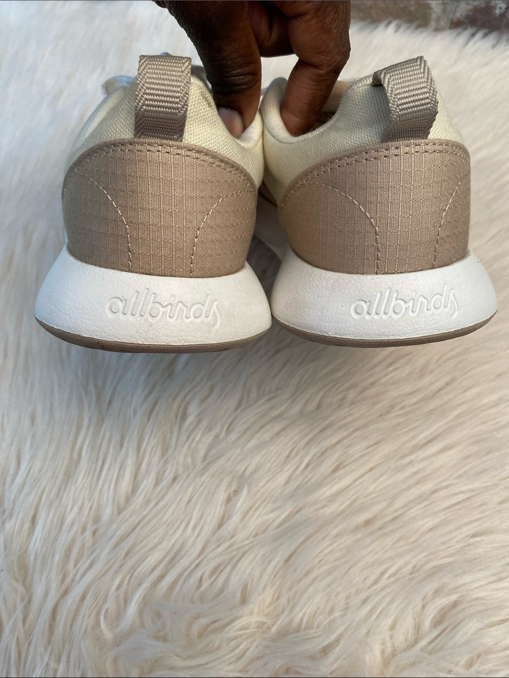 Allbirds Courier Stony Cream/Rugged Beige Sneakers, Size 8 - Picture 11 of 16